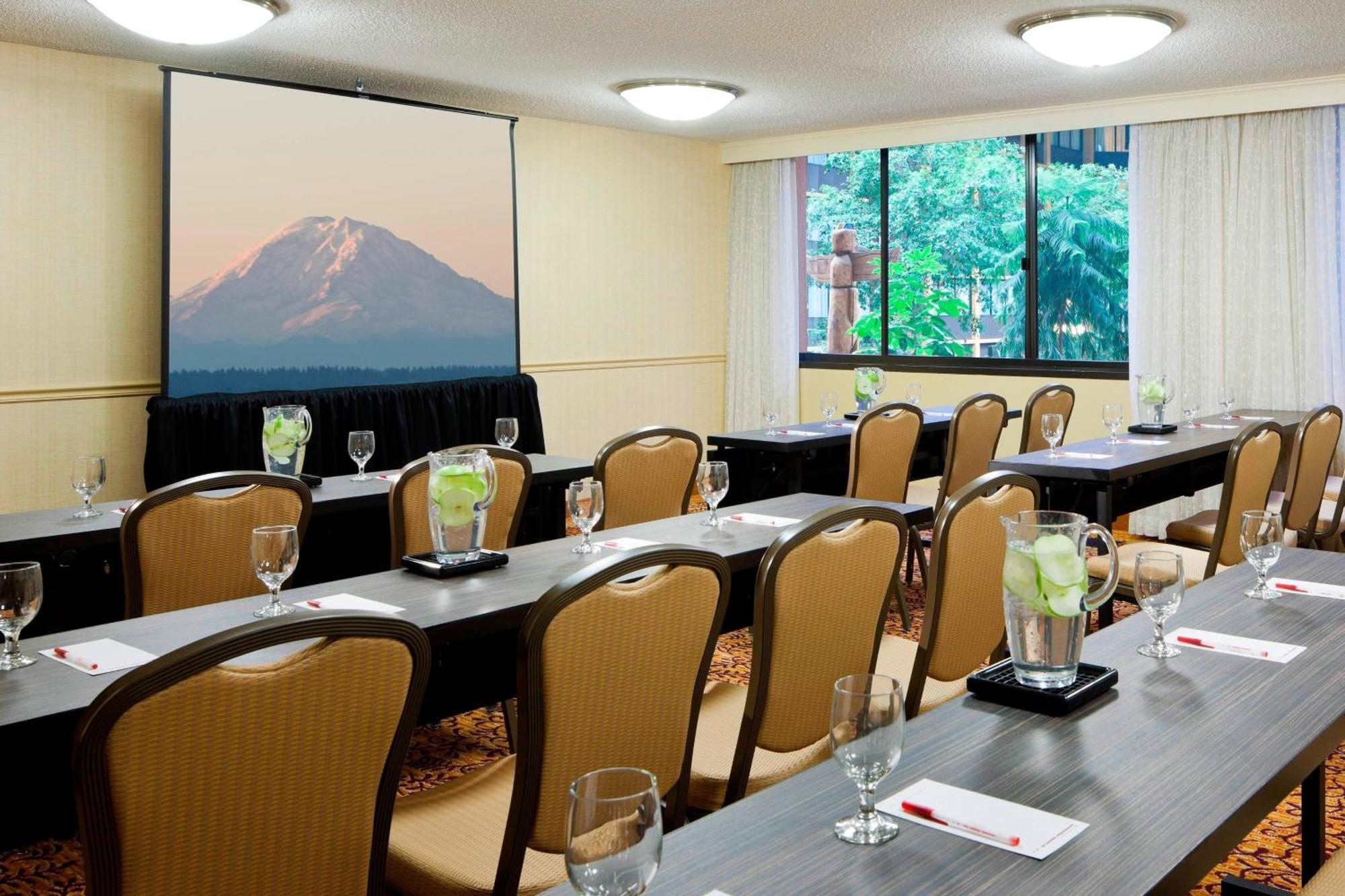Hotel Seattle Airport Marriott SeaTac Esterno foto