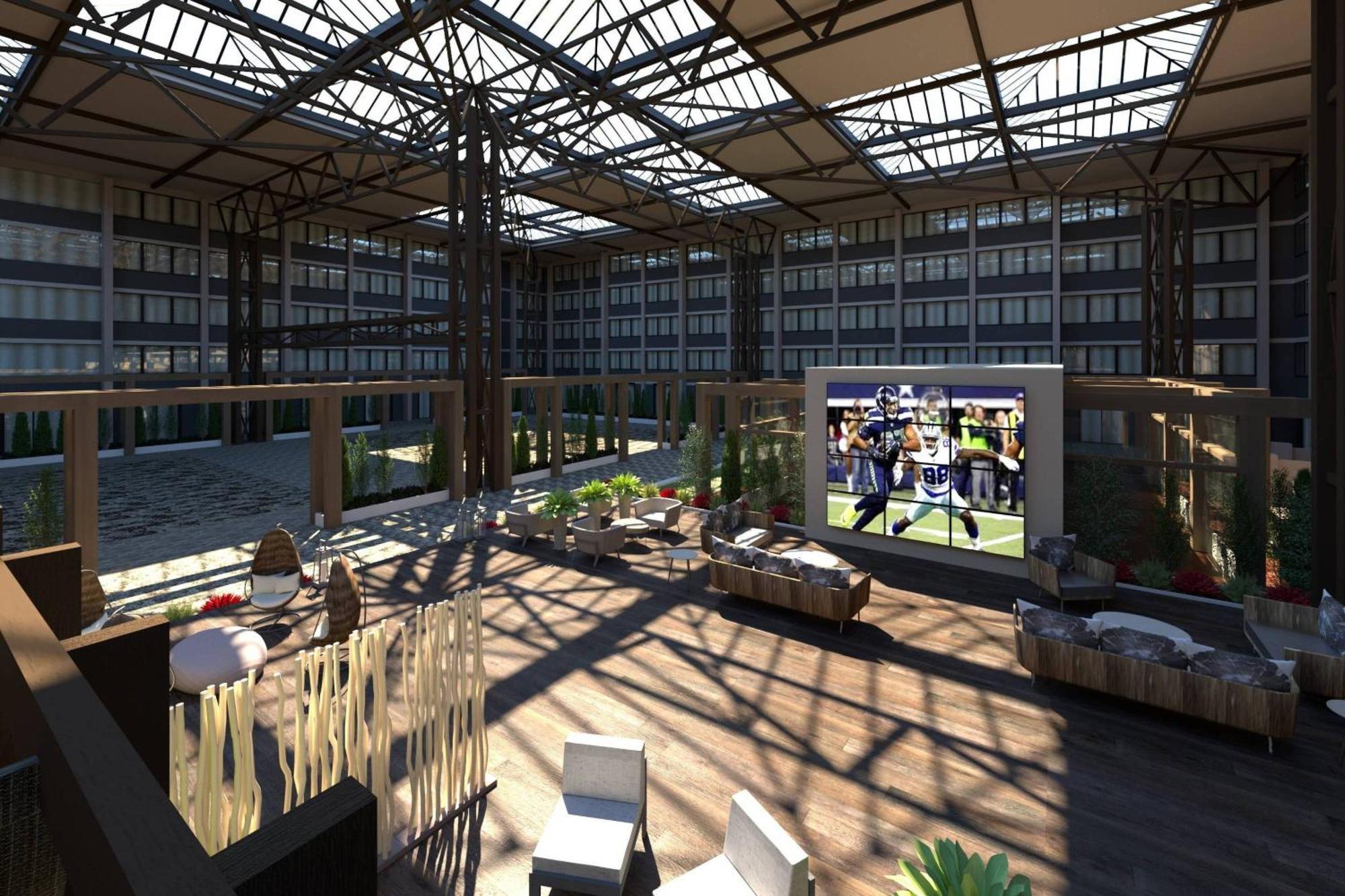 Hotel Seattle Airport Marriott SeaTac Esterno foto